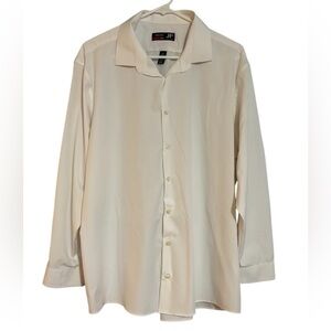 JF J.Ferrar Men's Elegant white  Dress Shirt